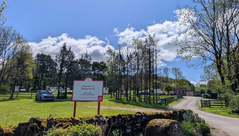 bakewell camping and caravanning campsite review