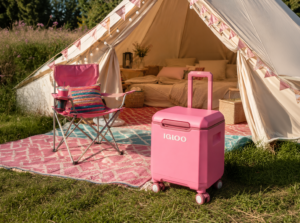 colourful camping cool boxes