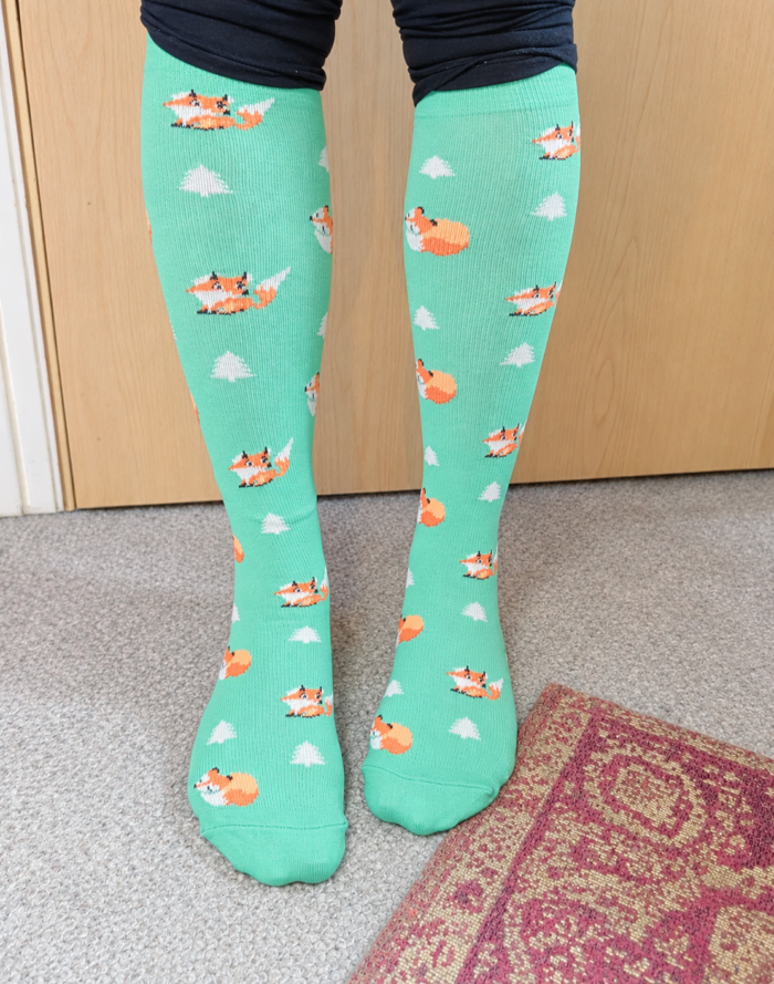 therawear compression socks review long fox socks