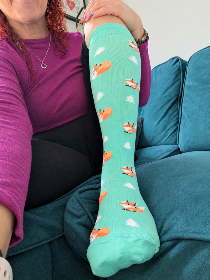 therawear compression socks review long fox socks